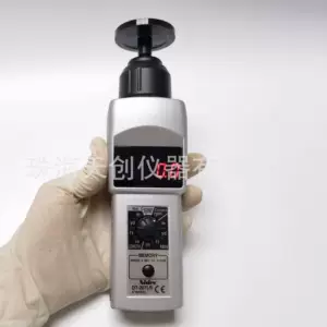 力新宝 DT-207LR Tachometer Laser Contact Contact Двойной тахометр линейная скорость измерение прибора измеритель