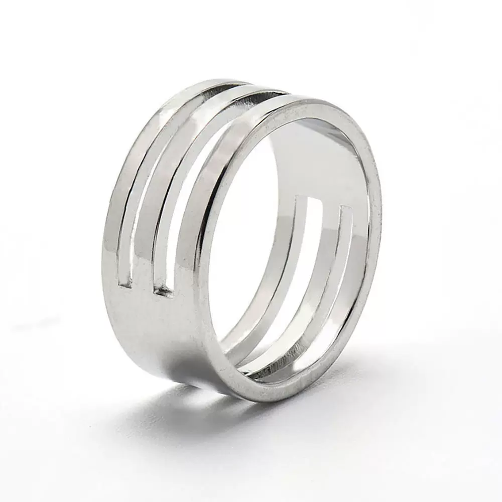 不锈钢开圈戒指手工戒工具 diy铁圈开合器指套饰品小配件厂家直销