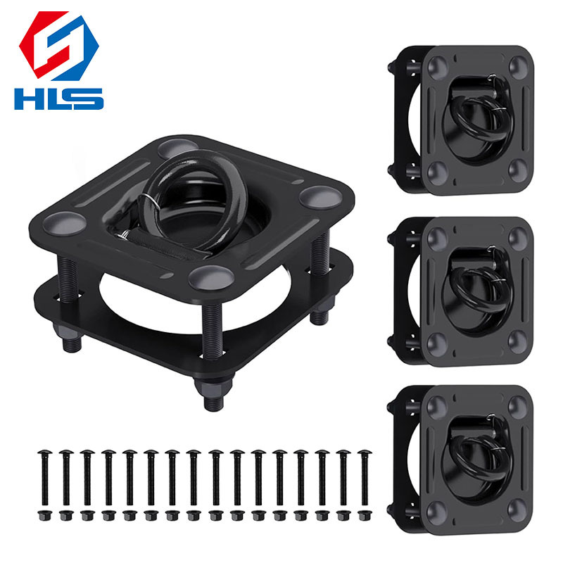 검은 잠자는 반지 상자