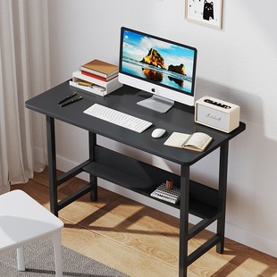 Computer Desk Bedroom Home Student Writing Desk Rectangular Desk Rental House Simple Small Table Storage Rack