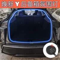 Для Tesla ModelY фонарь багажника светящийся новый Y задний ящик освещения светодиодный светильник с атмосферой без потерь установлен