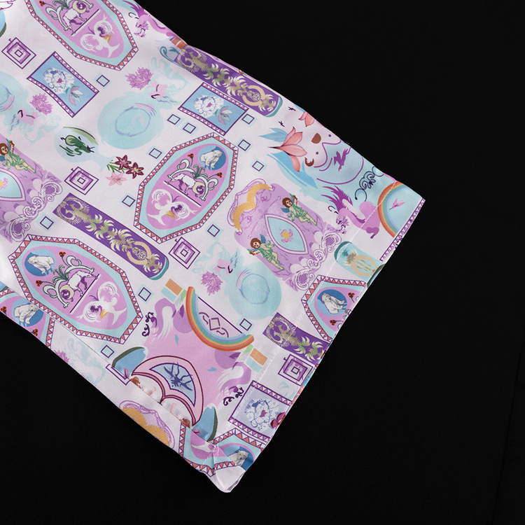 Special Interest Design Printed Pajamas Women Spring Autumn Long Sleeve Can Be Outerwear Homewear Set 17 Special Interest Design Printed Pajamas Women Spring Autumn Long Sleeve Can Be Outerwear Homewear Set