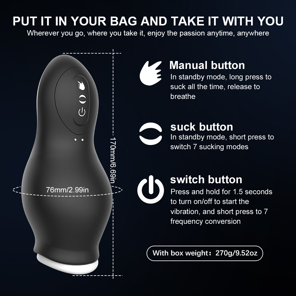 Prostatamassage för män med automatisk rotation_voghion.com