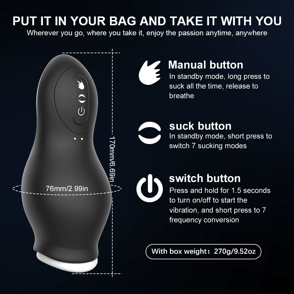 Men's automatic airplane, massager for training, toy, fully automatic, (Cross-border trading)
