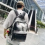 男女字母新款校园双肩包