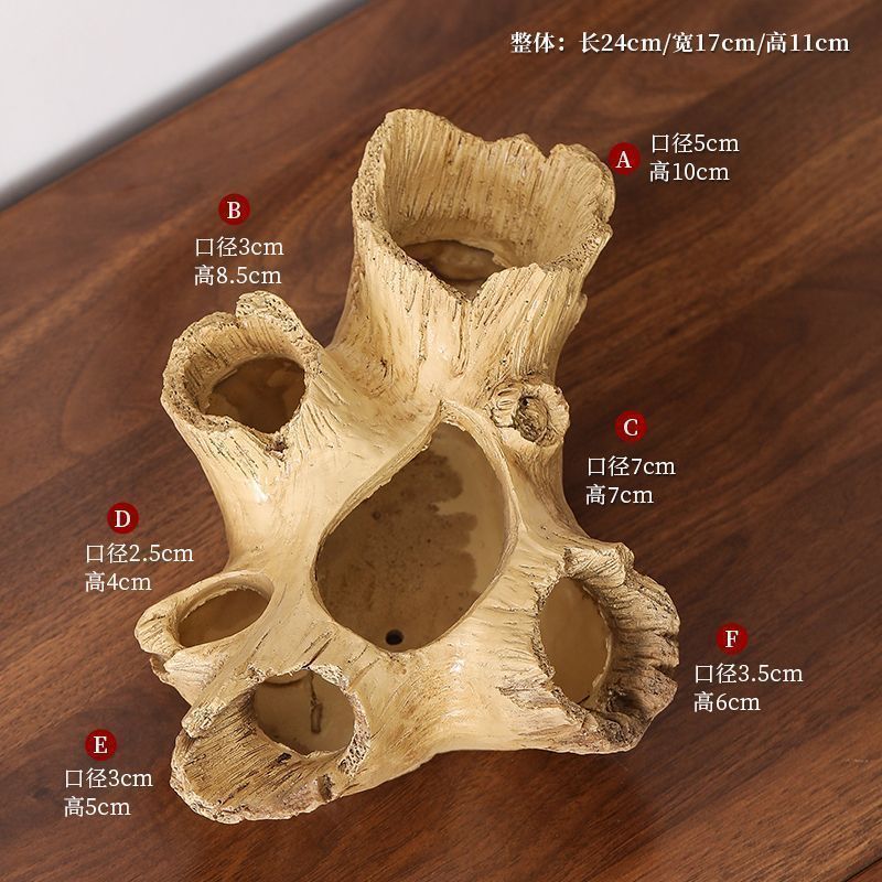 모조 가지 나무 분지 장식품