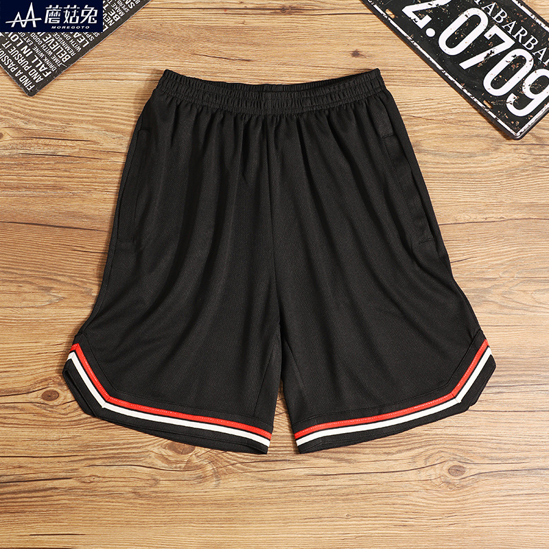 Boy Basketball shorts summer Thin section Mesh ventilation CUHK children Exorcism Sports pants Western style One piece On behalf of