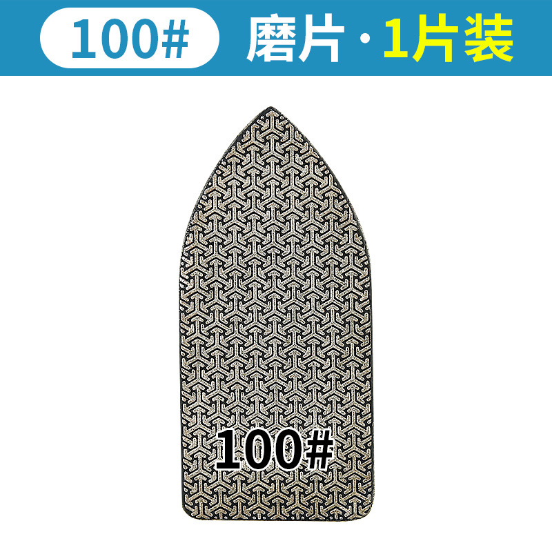 azulejos recortando el borde artefacto de diamante chapado a mano placa de esquisto mármol vidrio rebabas pulido herramienta de pulido