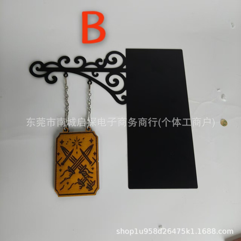 跨境新款Book Nook Tavern Signs图书类型分隔器 书签分隔标识|undefined