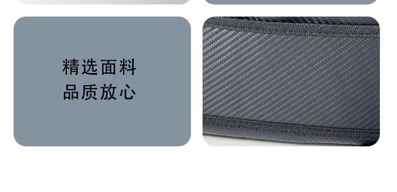 Multifunctional Car Central Console Storage Bag, Seat Storage Pouch, Car Storage Bag Made of Leather with Partitioned Storage
