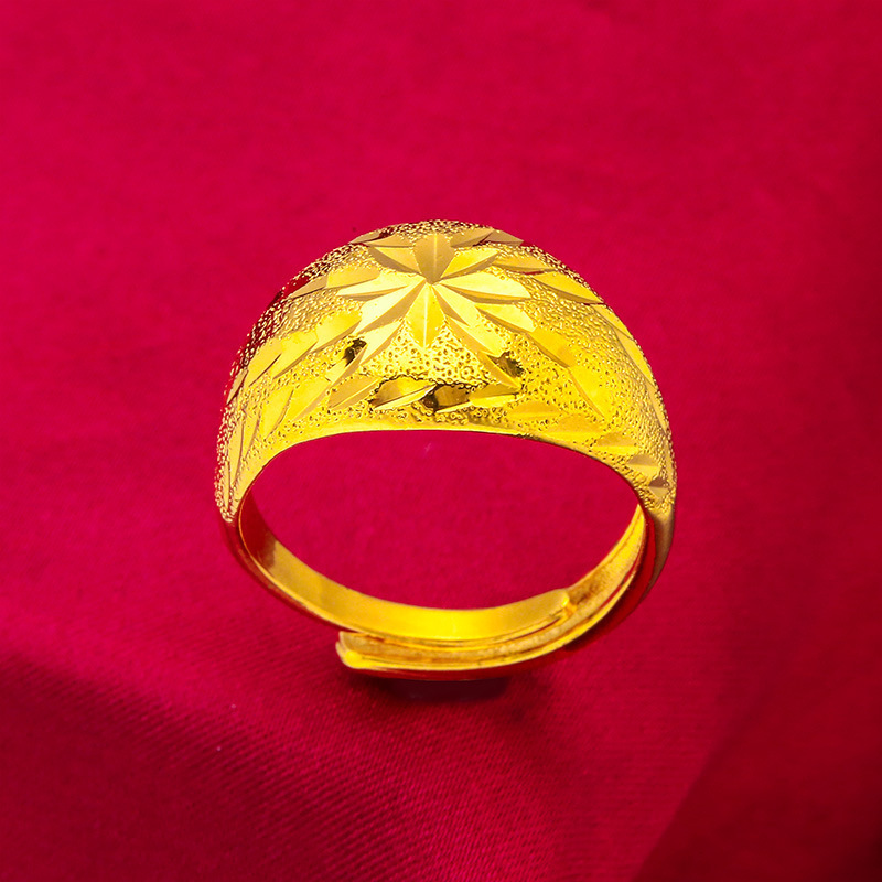 Vietnam Shagong Women Fashion Shagong Ring Opening Women Jewelry Wholesale Fashion Shagong Jewelry Egg Ring