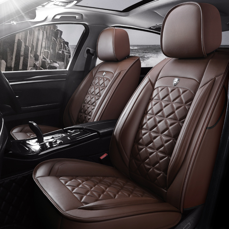 Comercio transfronterizo transpirable cojín de automóvil de cuero completo cojín de asiento general de cuatro estaciones cojín de asiento todo incluido