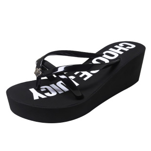 OEM���ƈD�����QEVAӡˢ������Ů�����ЬHigh heeled flip flops