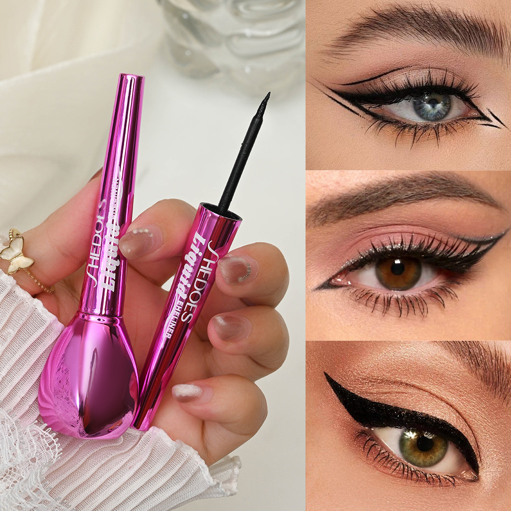 Shedoes comercio exterior transfronterizo impermeable, anti-transpiración, sin manchas, seda suave, lápiz duro, líquido de ojos de secado rápido
