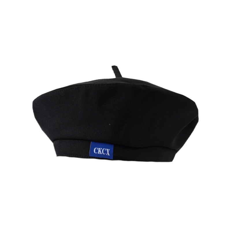 Zhao LuSi con boina negra mujer verano red sombrero de diseño de nicho delgado sombrero pintor