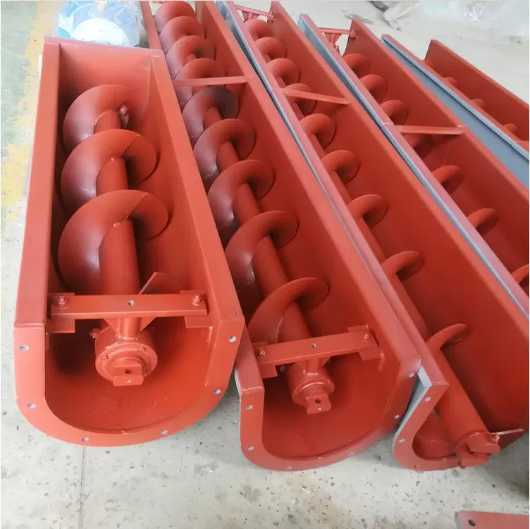 U型螺旋输送机污泥水泥餐厨粉煤灰无轴提升机304不锈钢管式上料机