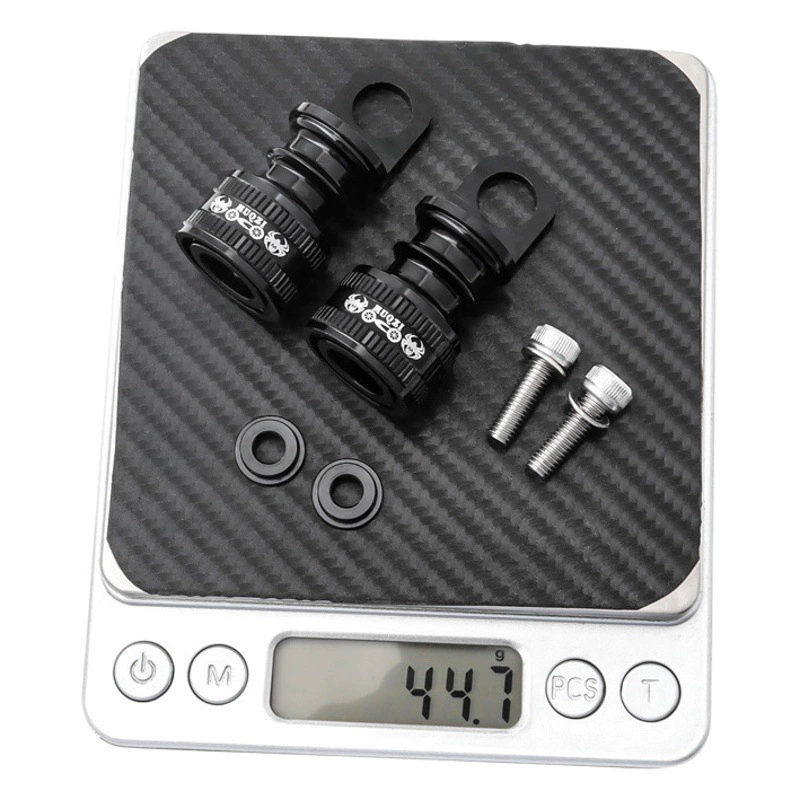 MUQZI Складная велосипедная Рама педаль быстросъемная Пряжка Сверхлегкая портативная педаль быстросъемная головка монтажные детали сиденья