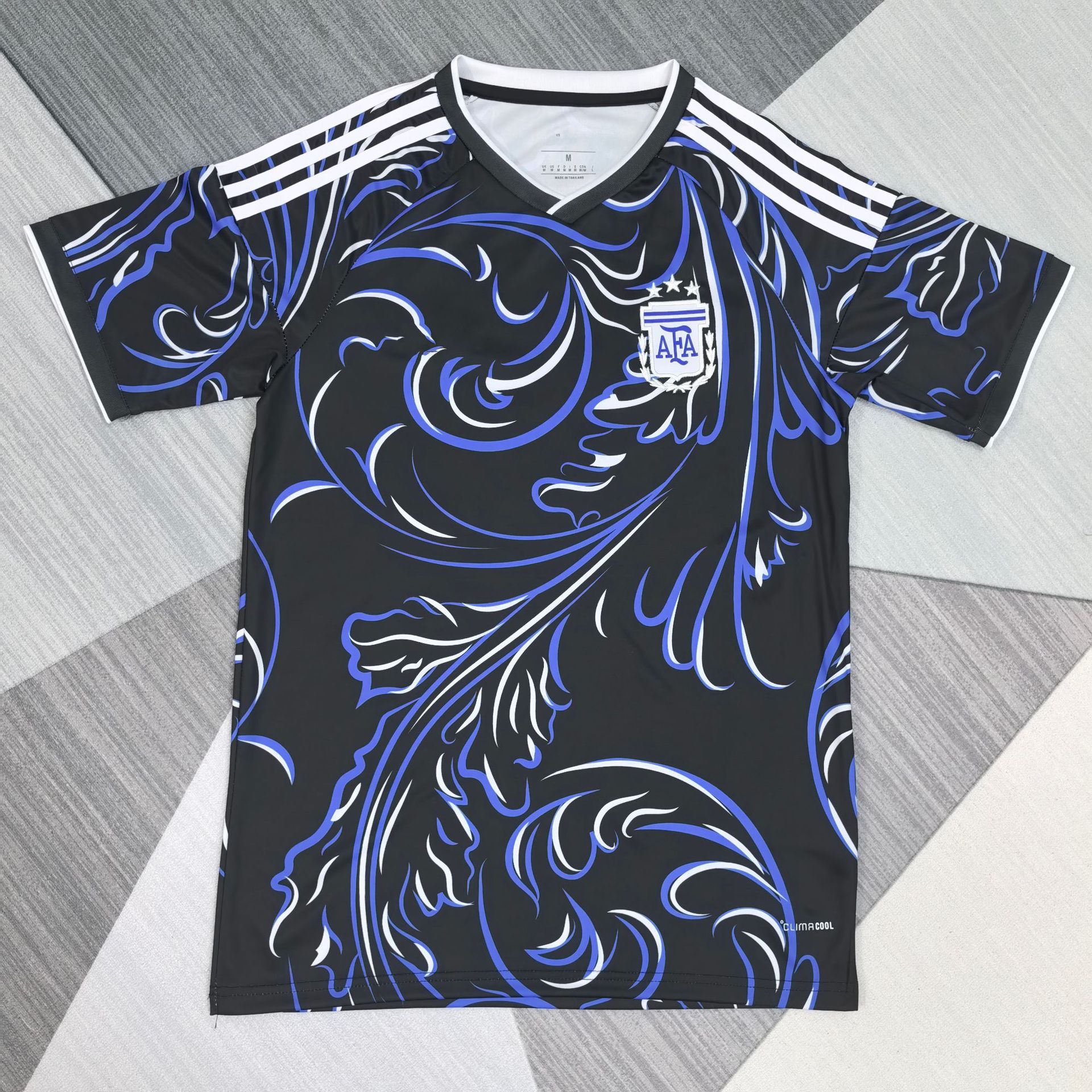 2627 Camiseta de fútbol de la Copa del Mundo Argentina Brasil Francia España Noruega Inglaterra camiseta de mangas cortas image 11