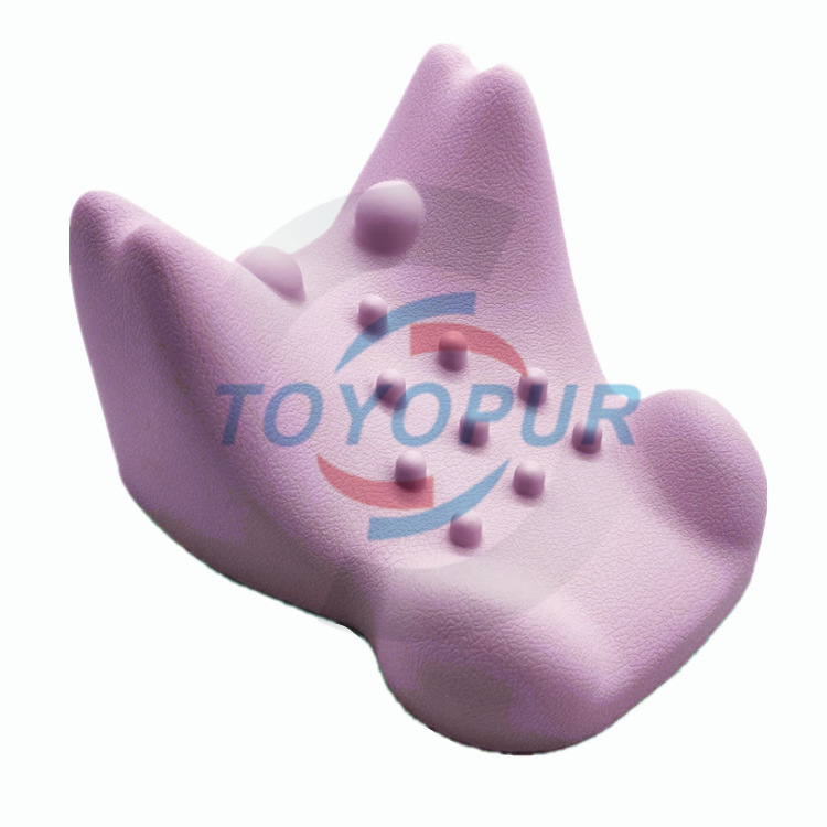 PU发泡枕变直反弓枕