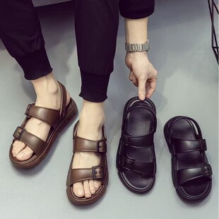 New EVA men's sandals shoes for going out light fashion non-slip wear-resistant comfortable beach sandals wholesale