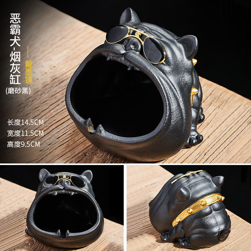 灰皿、リビングルーム、漫画の猫、高級、インターネット有名人、セラミック製大型灰皿、車載用、高級、雰囲気のある、高級品|undefined