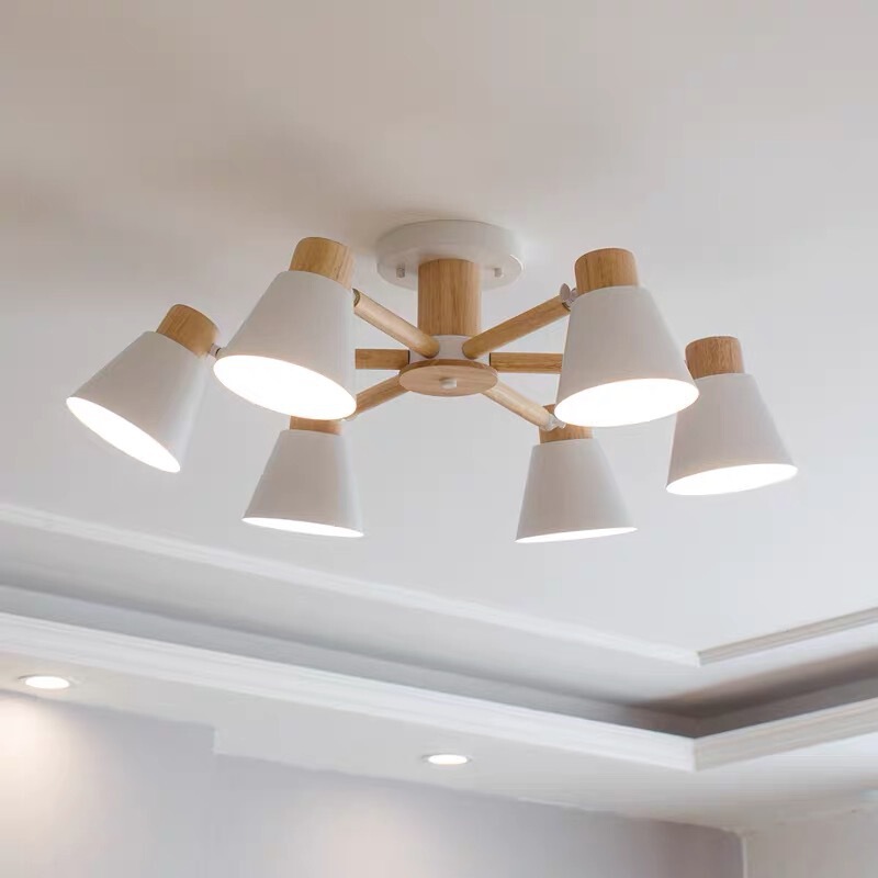 New Nordic Macaron Living Room Chandelier Simple Hot Selling Bedroom Log Style Japanese Style Lamps Package Study Chandelier New Nordic Macaron Living Room Chandelier Simple Hot Selling Bedroom Log Style Japanese Style Lamps Package Study Chandelier