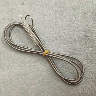 Factory direct refrigerator drain hole dredge 1.5 meters galvanized steel brush tool 1 meter pipe dredge artifact