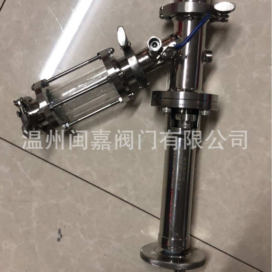 无菌真空粉末取样阀 卫生级316L 真空取样阀不锈钢