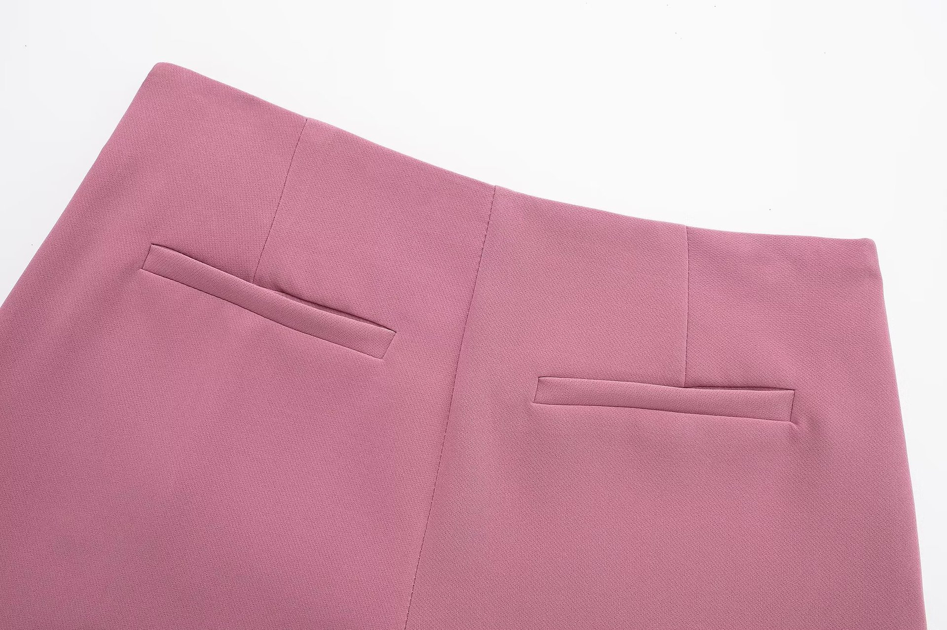 Women's Skirt Shorts High Waist Solid Colour Slit Versatile Style_voghion.com