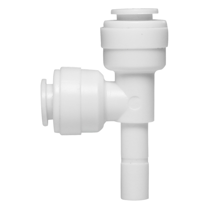 T-tipo de enchufe purificador de agua máquina ro 2-lado 7144 conexión rápida 2-punto tubería de agua 2-punto enchufe conector Conector de enchufe rápido accesorios universales