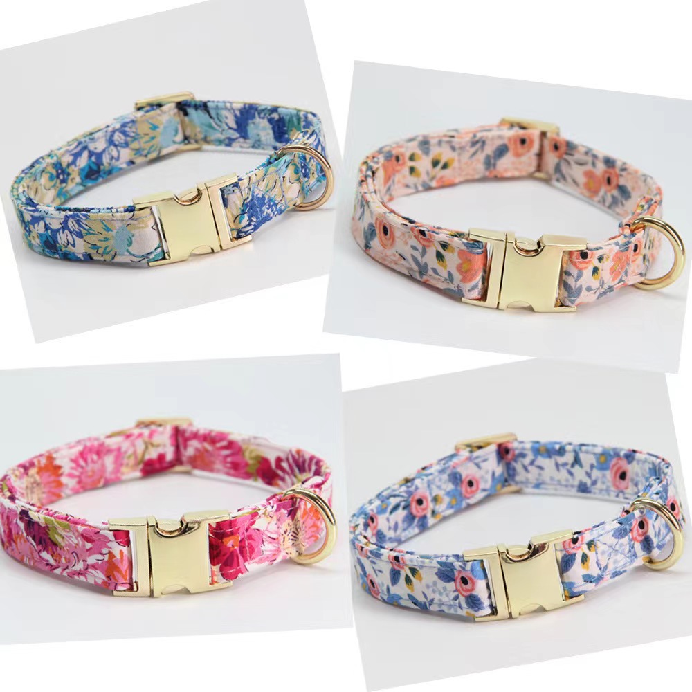 1 Piece, 1 Set Quantity Party Occasion Cotton Material Simple Style Classic Style Cotton Color Block Pet Collar