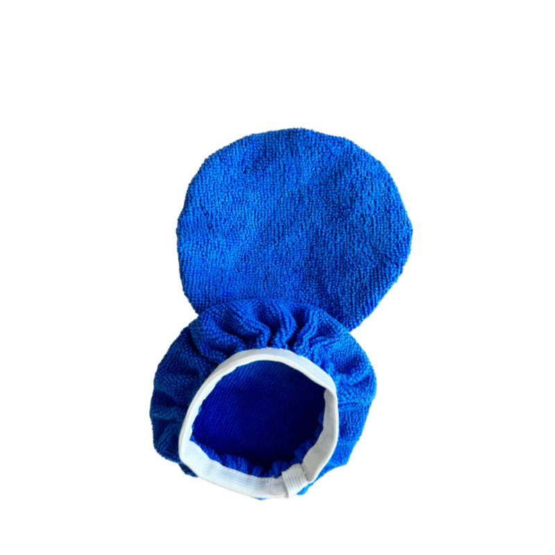 Blue towel