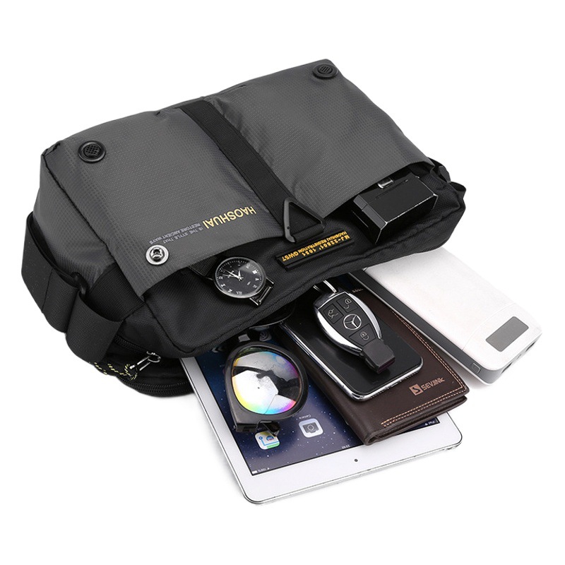 Bolso de mensajero transfronterizo de los nuevos hombres bolsa de hombro de los deportes al aire libre bolso de los hombres ocasionales de la moda simple Maletín de negocios