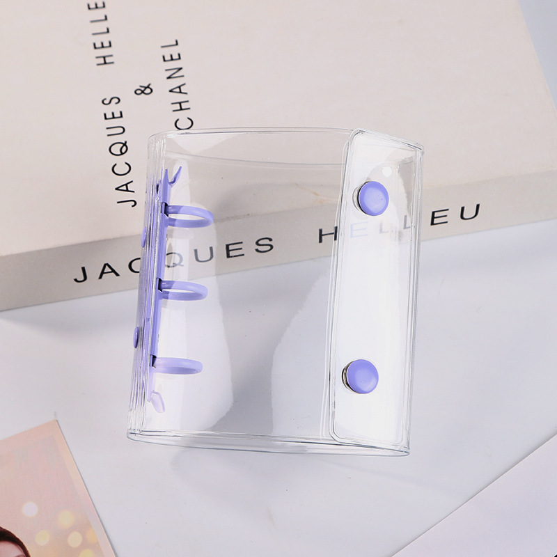 Explosiones transfronterizas a8m5 color transparente libro de cuadros de pvc libro de cuadros de fotos pegatinas de álbumes de fotos almacenar tarjetas