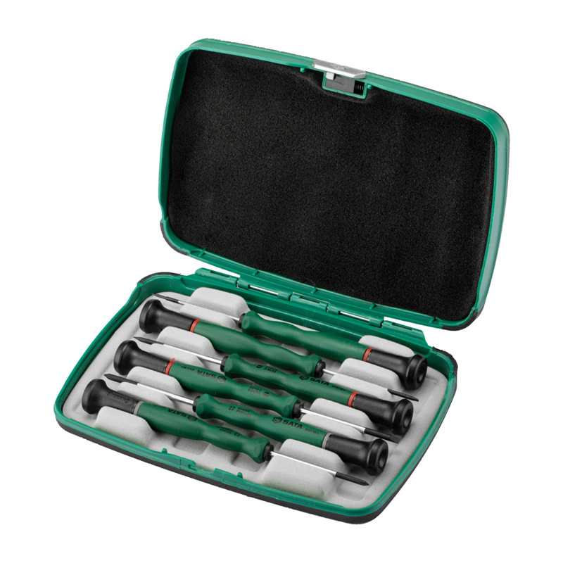 世达工具6件套微型螺丝刀套装 螺丝批组套一字十字09312