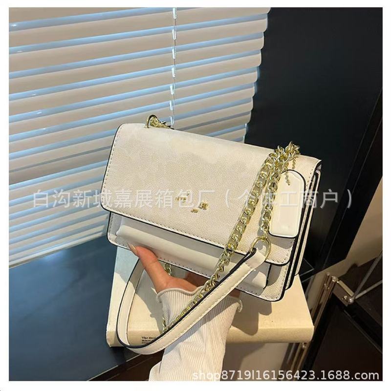 外贸女包时尚简老花色手提包潮2025新款pu质感单肩斜挎包bags批发|undefined