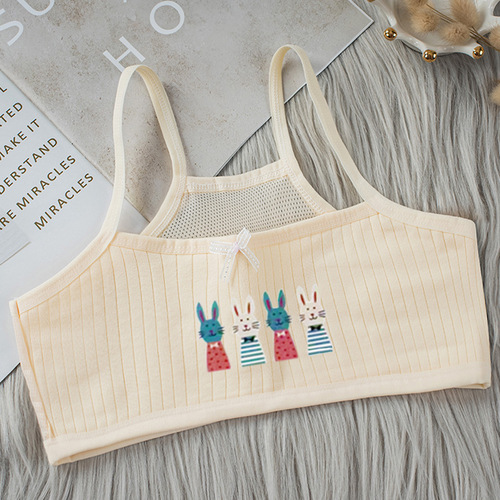 Children's underwear, little girl's backless tank top, sportswear for girls, middle and high school students, beautiful backless bralette