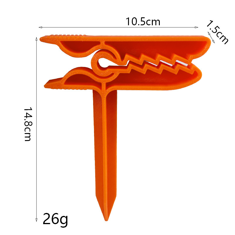 跨境现货 beach towel clip 沙滩毛巾夹 3D打印摆件野餐毯固定夹|undefined