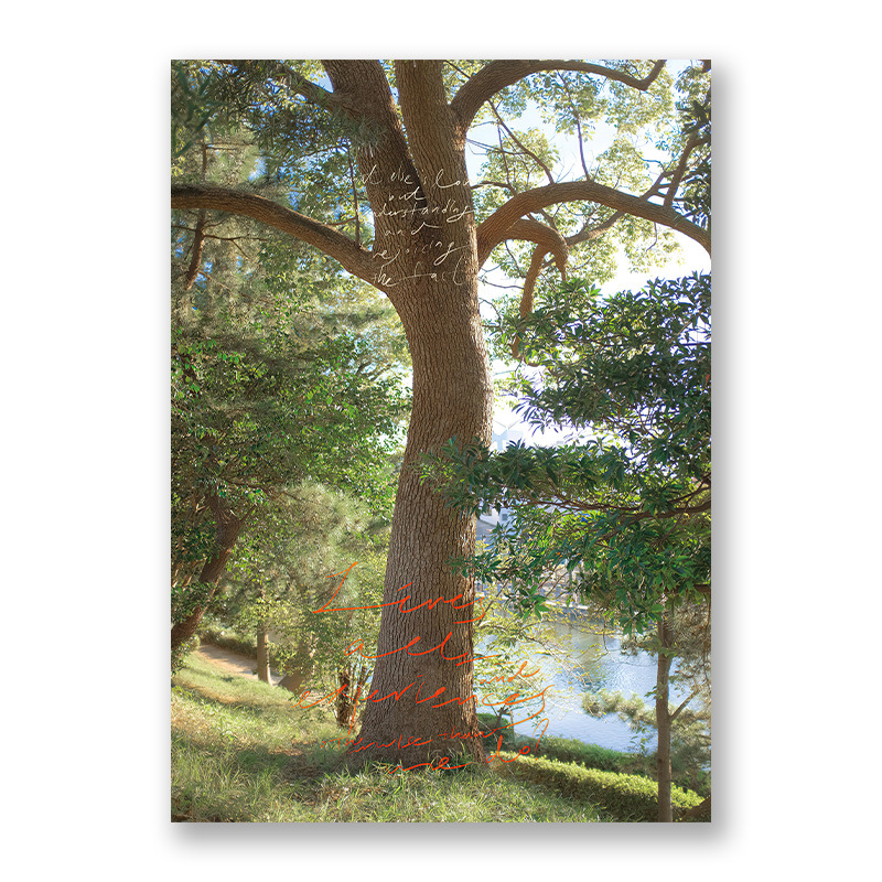 ins風格大樹風景雪景裝飾海報畫小眾文藝牆面畫寢室桌面畫