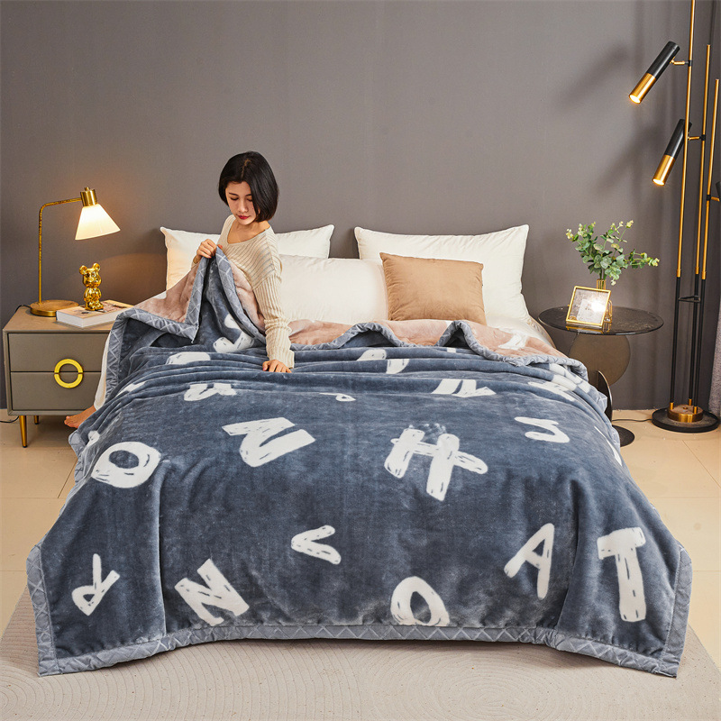 2024 nueva manta raschel gruesa