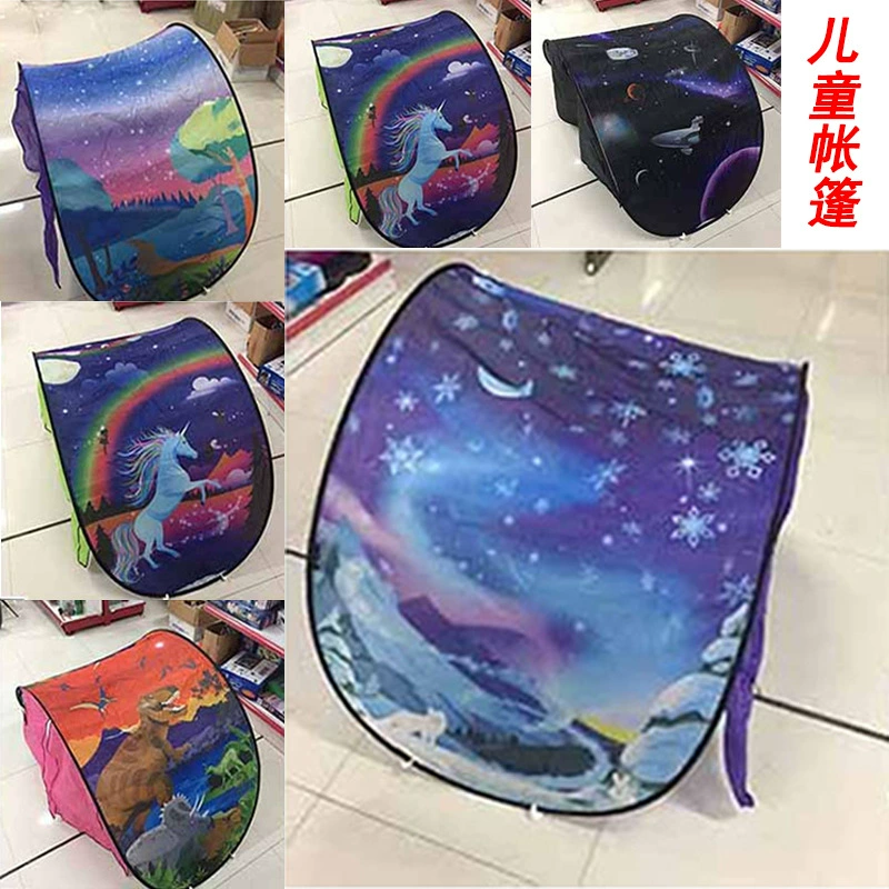 Уличная складная детская палатка Главная Палатка со звездным небом Dream Детский чехол для сна Детская Крытая кровать Москитная сетка