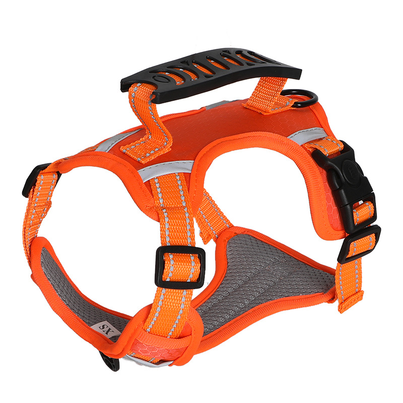 Explosiones transfronterizas de mascotas correa de pecho a prueba de explosiones perros grandes cuerda de tracción de cuerda de tracción de ropa de perro