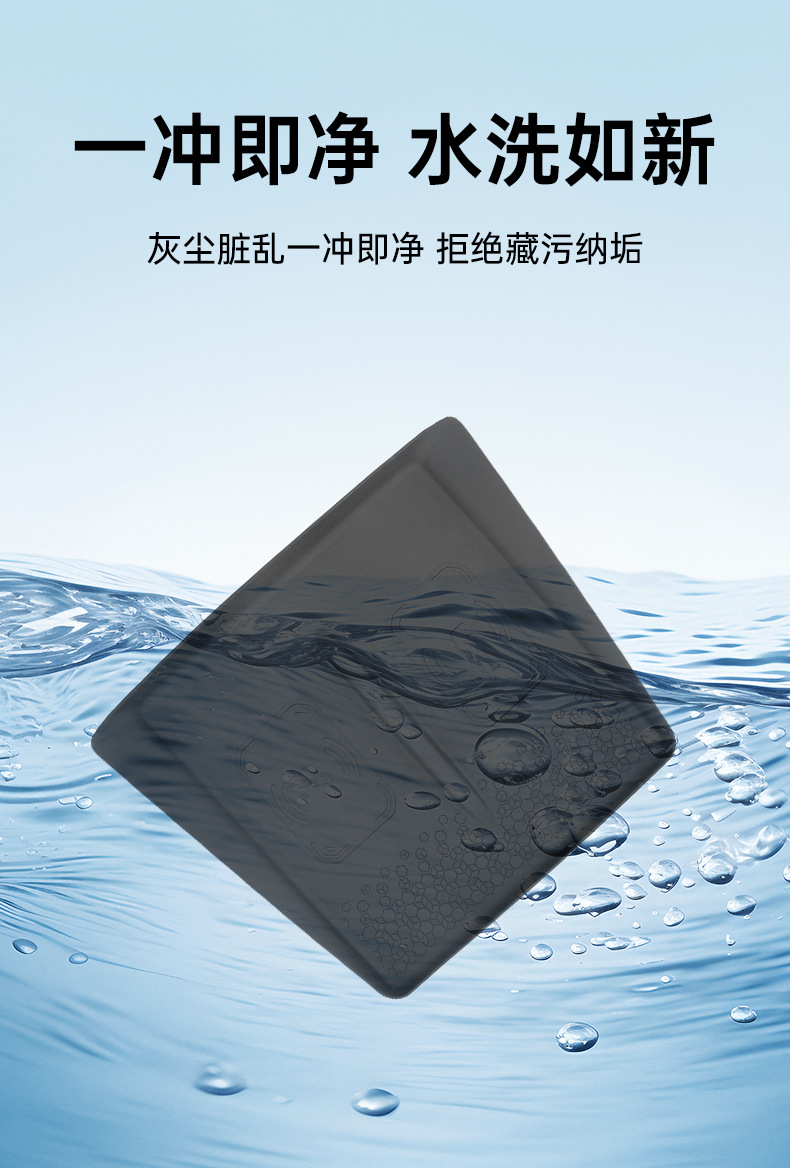 Suitable for Tesla's New Model 3Y Central Control Wireless Charging Anti-Slip Mat Tesla Charging Silicone Mat