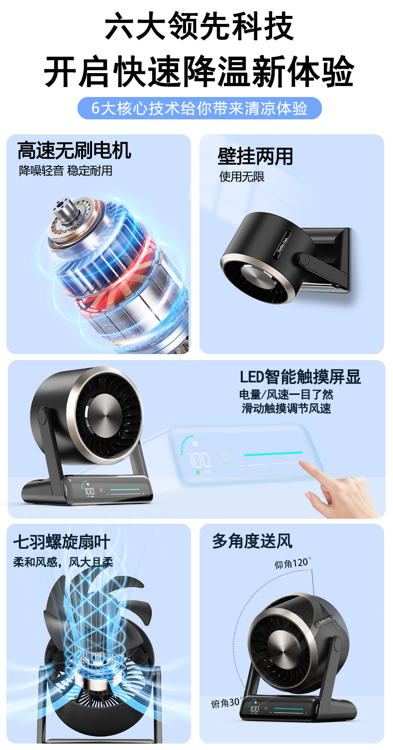 usb桌面风扇