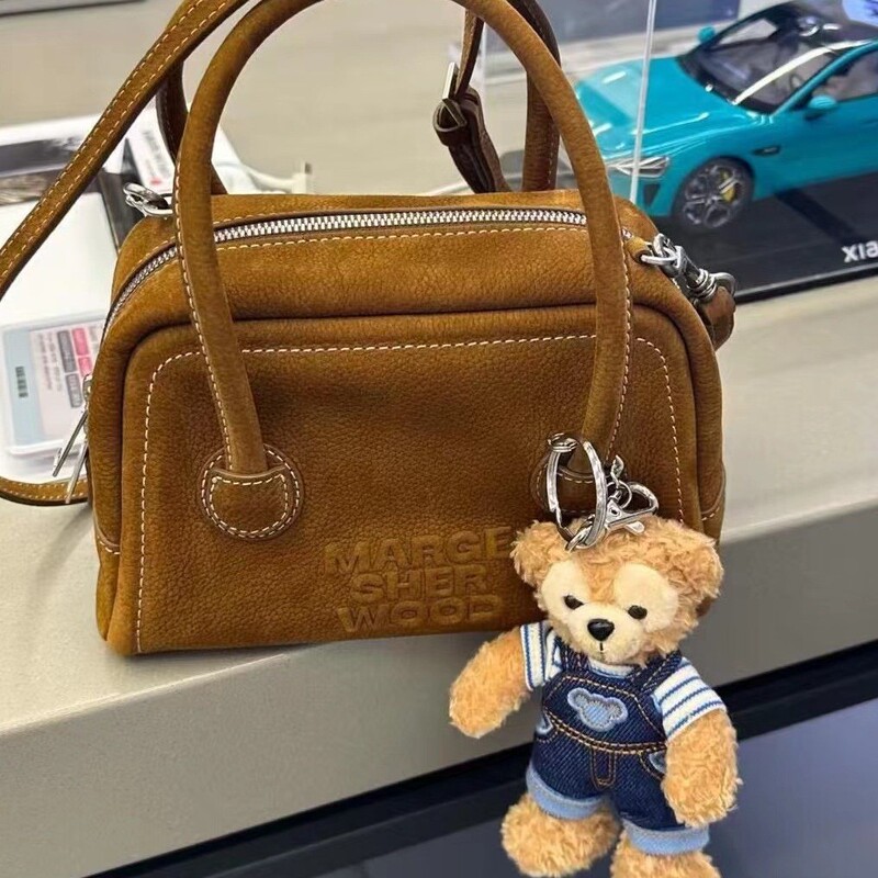 South Korea Marge Bowling Niche Designer Shoulder Crossbody Bag Commuter Handbag