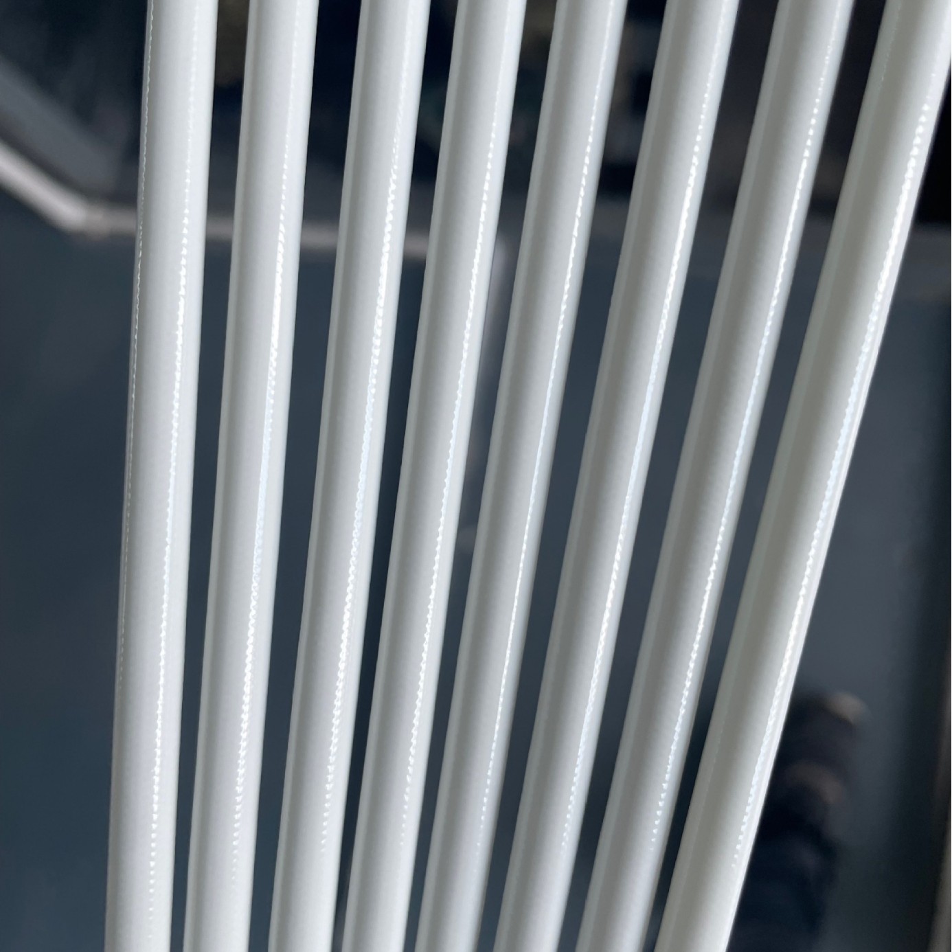 4KV白色玻纤管耐高温260度家用电热设备传感器线束线路保护软管