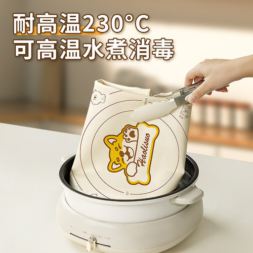 Silicone mat household rolling mat and dough mat large kneading mat food grade silicone panel baking rolling mat