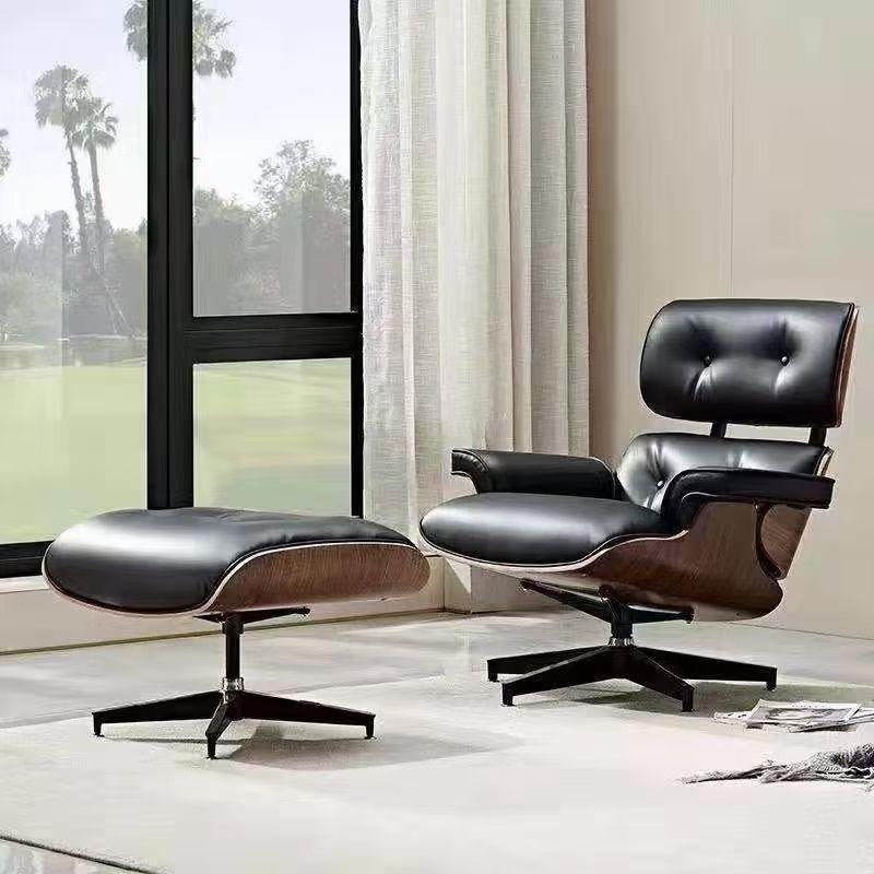 Fábrica al por mayor Eames reclinable Eames solo sofá luz lujo de alta gama simple ocio silla almuerzo descanso reclinable