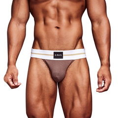 清爽莫代爾丁字性感提臀情趣低腰彈力舒適運動雙丁內褲男OR6108