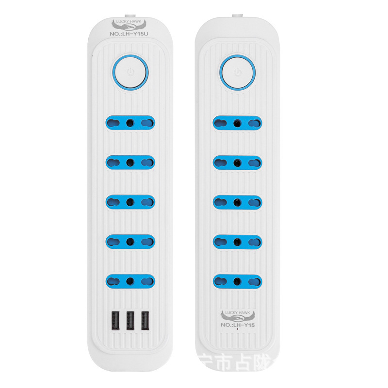 Exportación 3.8 tres enchufes italianos enchufe USB europeo